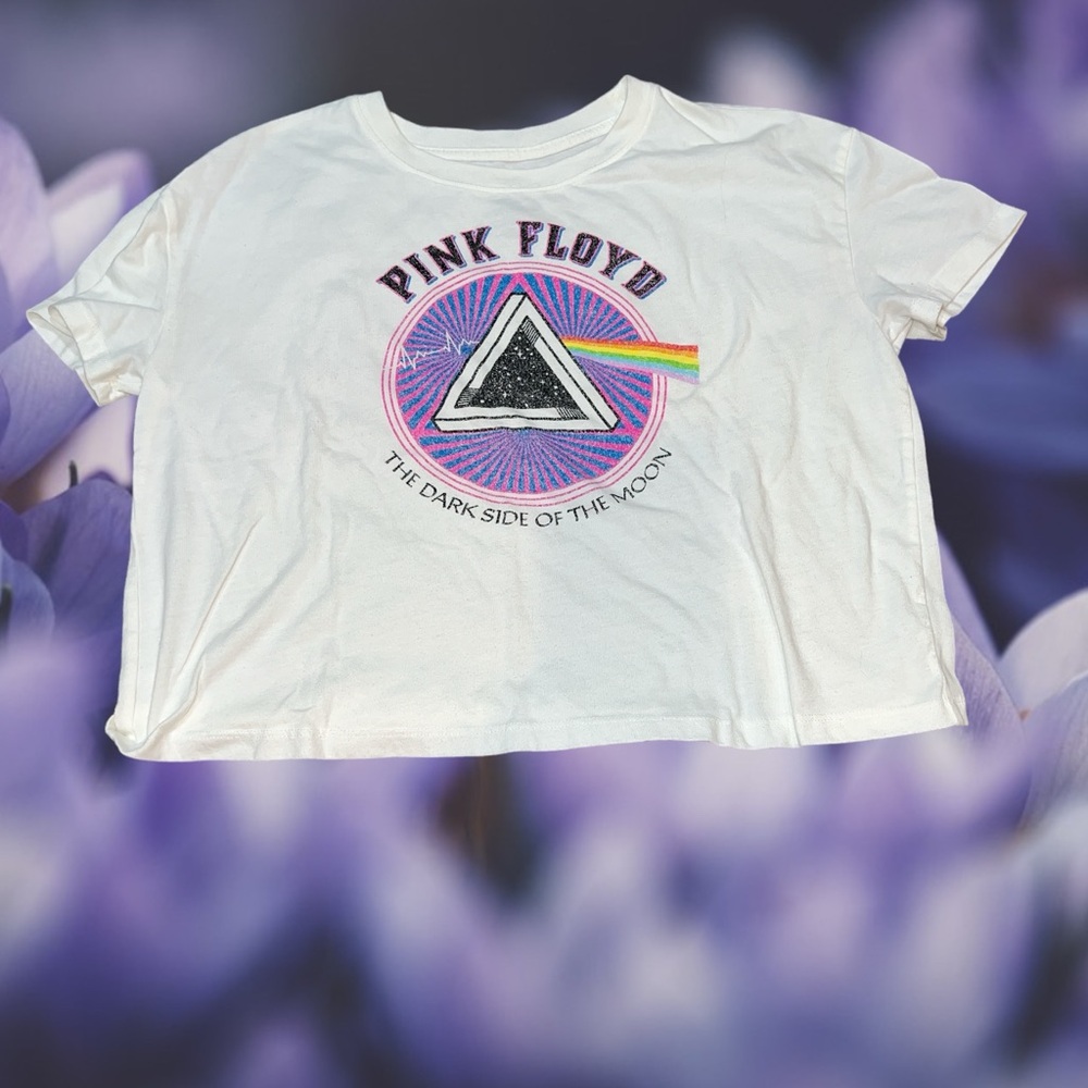 Juniors Boxy Tee Pink Floyd (M)
